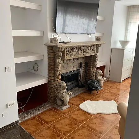 Mooi En Erg Ruim Appartement Met Een Openhaard Málaga Exterior foto